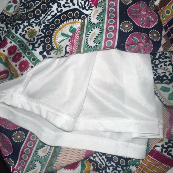 JODIFL Multi-Colored Floral Print lined Large‎ EUC - Picture 5 of 7